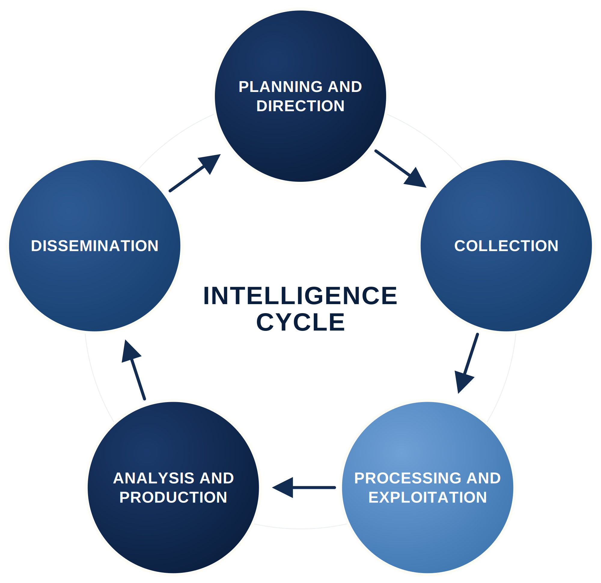 Infographic Intelligence Cycle