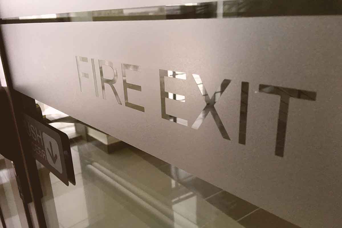 Protect Yourself From a Fire - Fire Exit - TorchStone