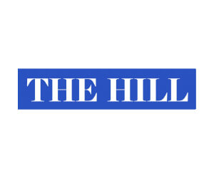 The Hill Logo blue